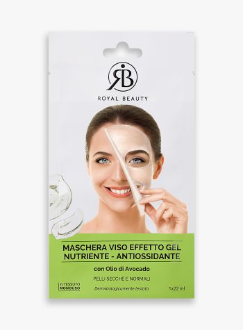 Maschera nutriente effetto gel monouso