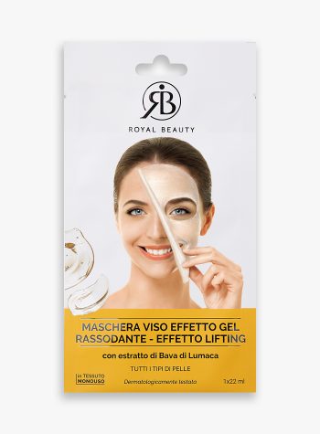 Maschera rassodante effetto gel monouso