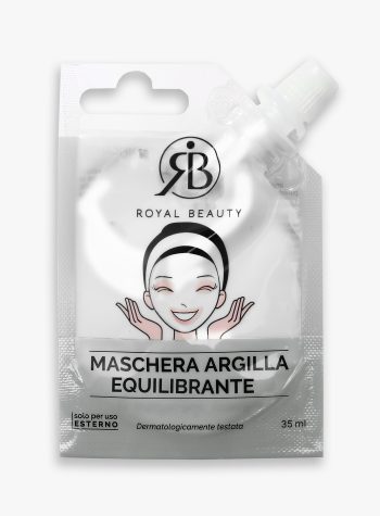 Maschera all'argilla equilibrante