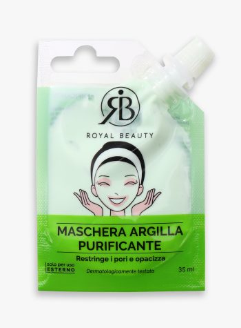 Maschera all’argilla purificante