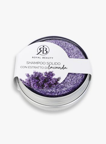 Shampoo solido con estratto di lavanda